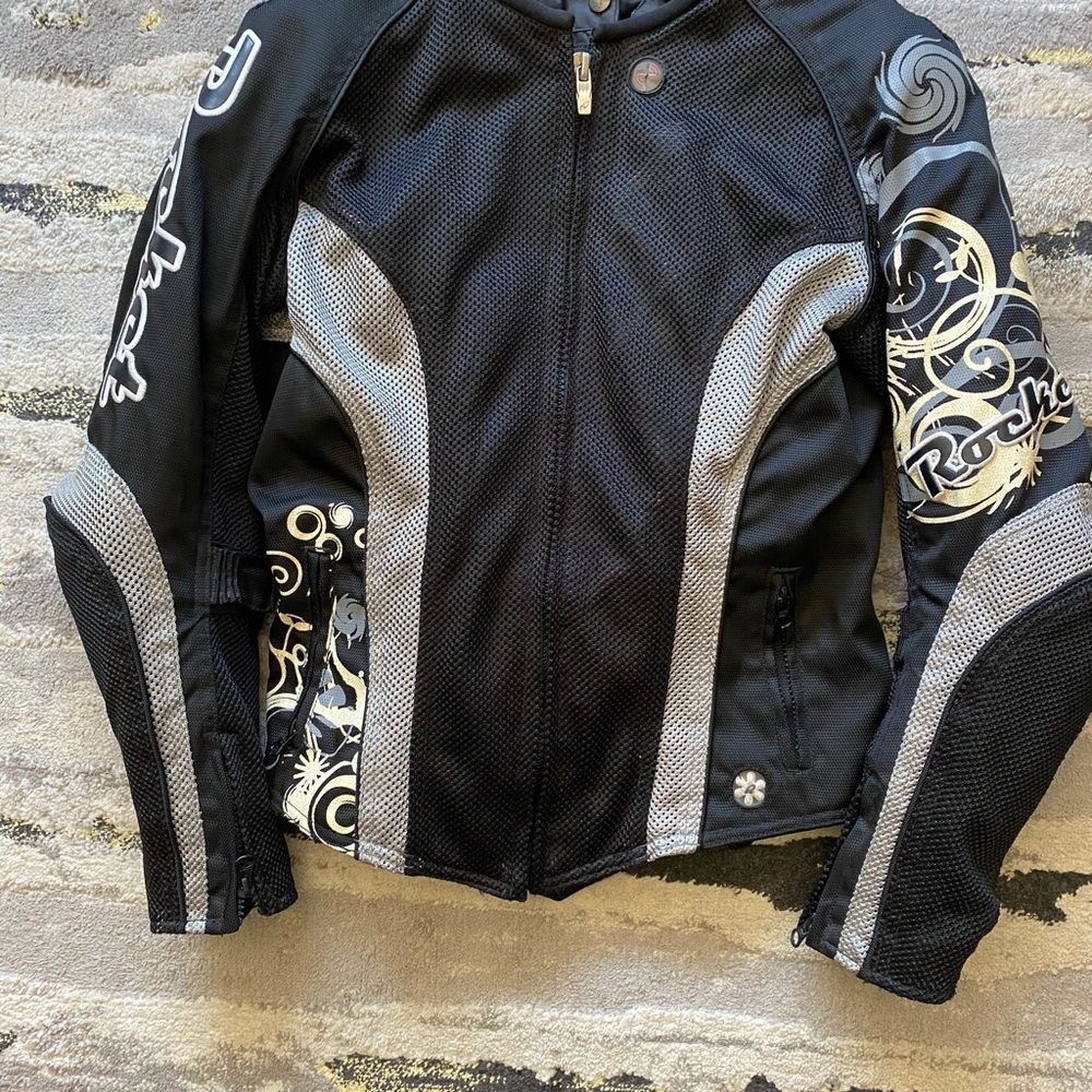 Joe Rocket Black and Gray Women's Jacket